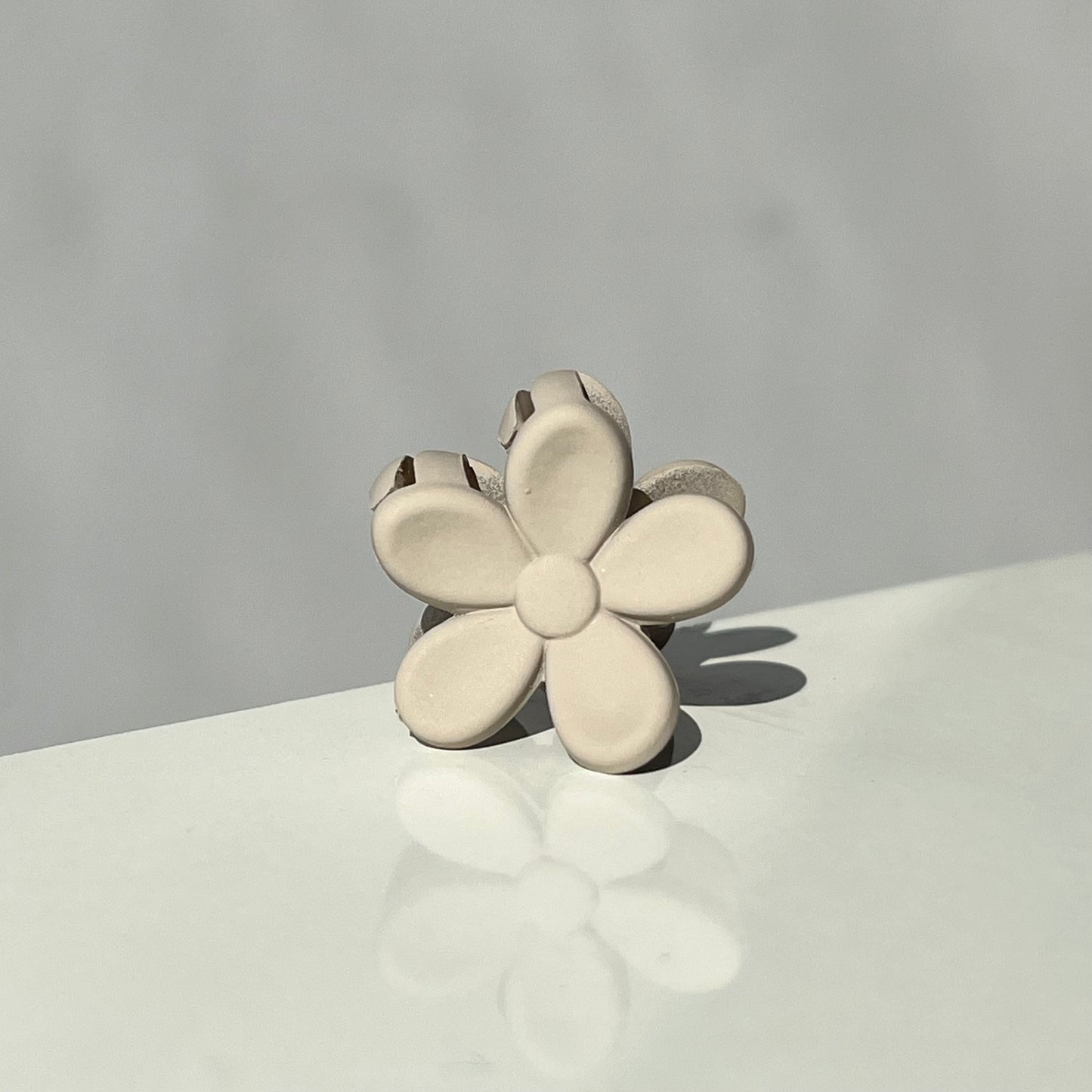 Kids Mini Flower Claw Set - Pack of 6, Soft Pastel Colors
