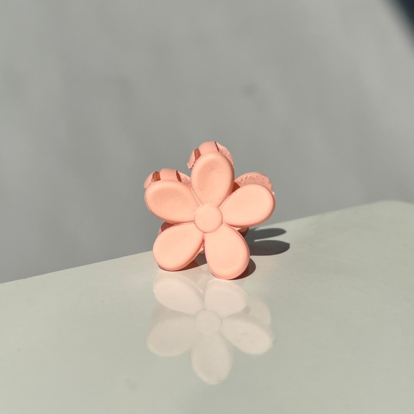 Kids Mini Flower Claw Set - Pack of 6, Soft Pastel Colors